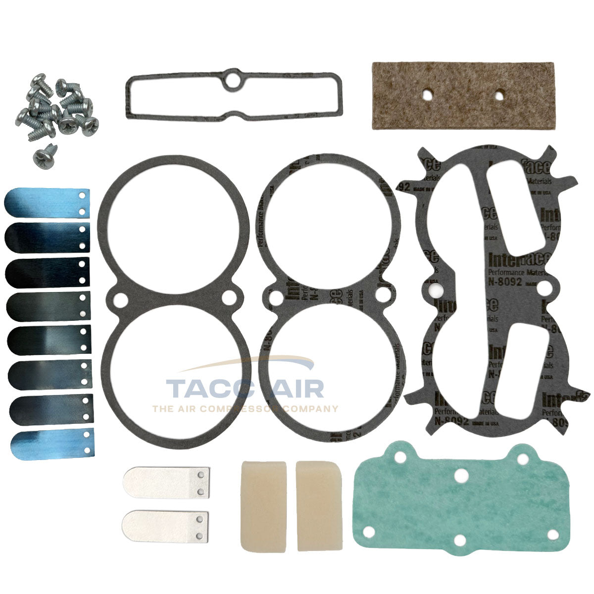 Complete Head Rebuild Kit For Old VT Speedaire / Sears Air Compressors