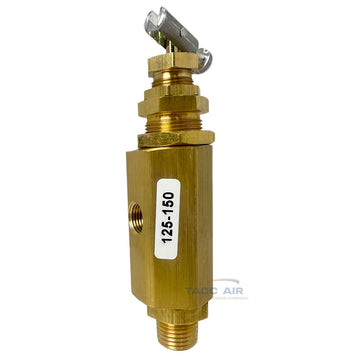 Air Compressor Unloader Pilot Control Valve 1/4" Male NPT 125-150 PSI