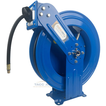RapidAir R-03075 3/8" x 75' Self Retractable Air Hose Reel With Dual Arm Frame