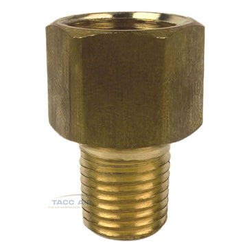 Brass Reducer Adapter 3/8" Female X 1/4" Male NPT Pipe Reducing Fitting