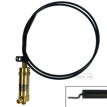 36" Bullwhip Throttle Control Cable 8hp+ Gas Air Compressors W/ Unloader Connection