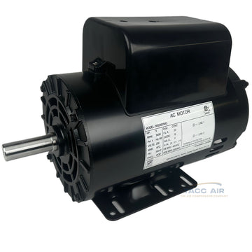 5 HP Air Compressor Electric Motor 230V 1 Phase 56HZ Frame 7/8" Shaft 3450 RPM