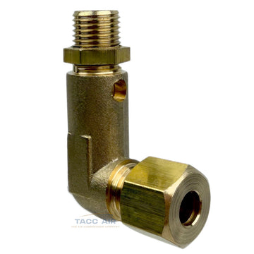 031-0057 1/4" Unloader Valve Elbow For Sandborn SC23 SC46 EC5 Compressor Pump