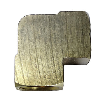 Brass 90-Degree Elbow 3/8" FNPT Female Pipe Fitting 100SE