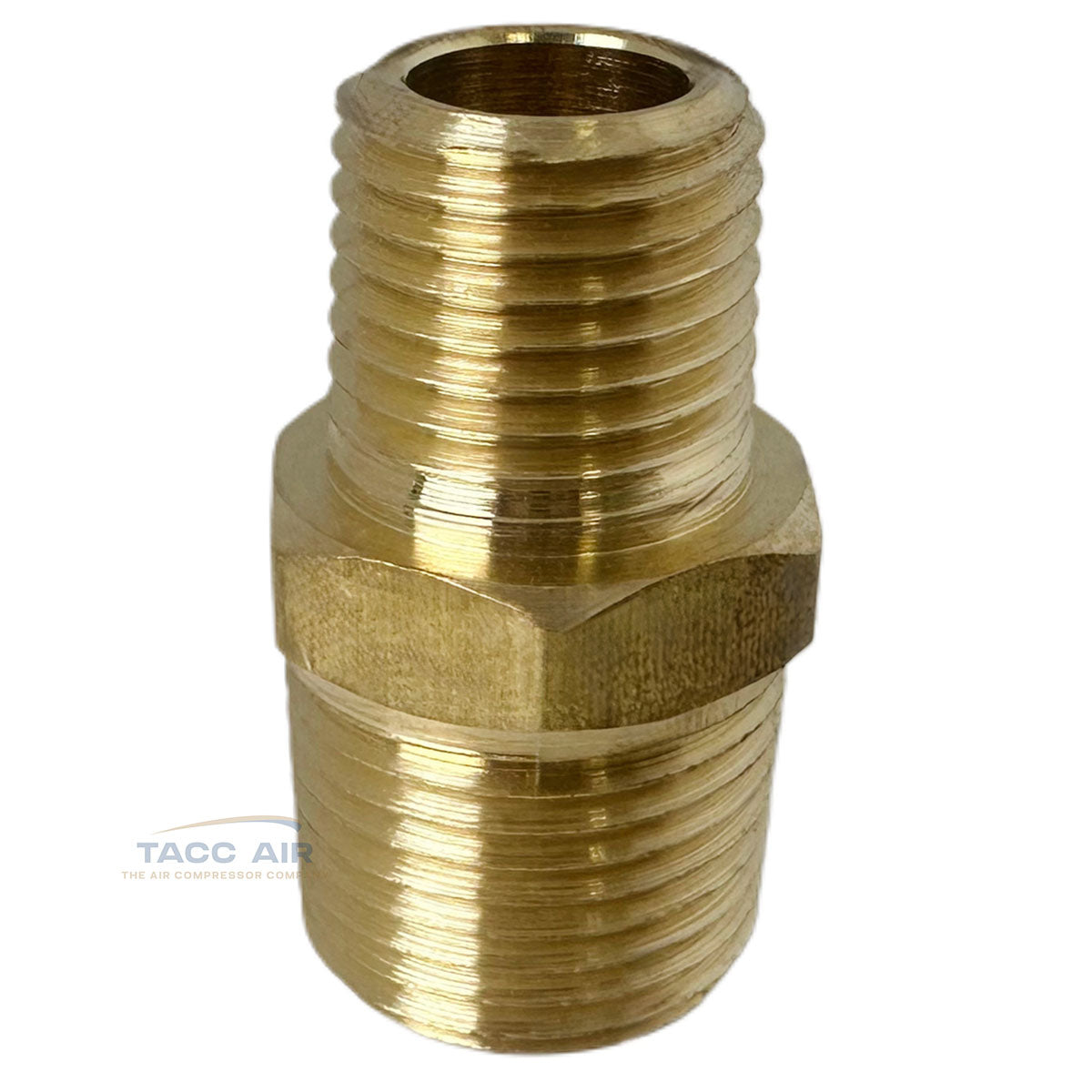 Brass Pipe Reducer Nipple Fitting 3/8" MNPT x 1/4" NPT Male Adapter Increaser