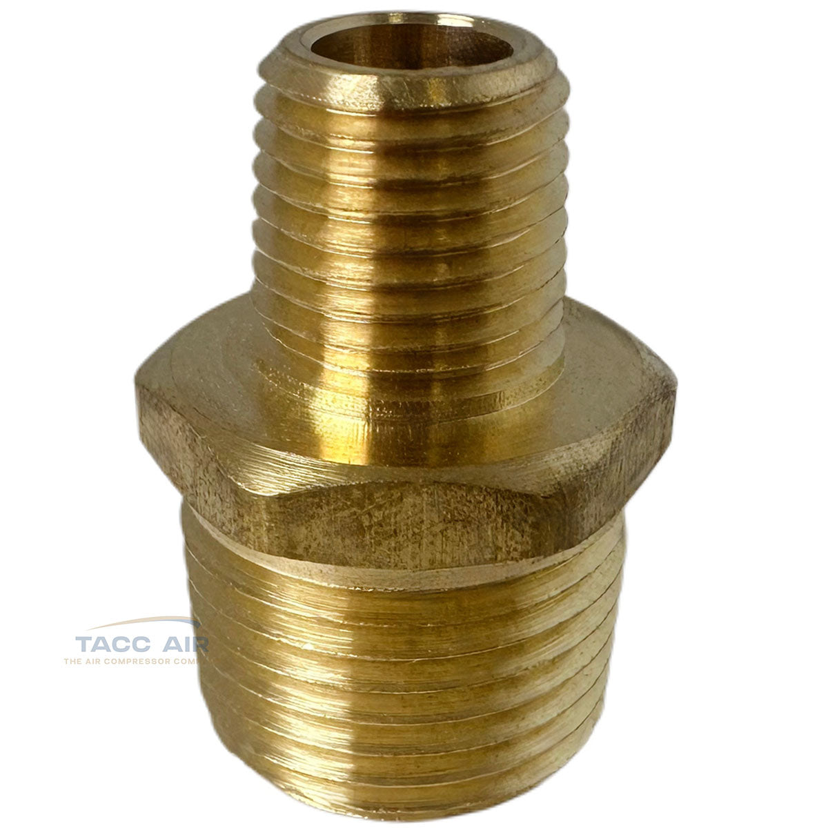 Brass Pipe Reducer Nipple Fitting 1/2" MNPT x 1/4" NPT Male Adapter Increaser