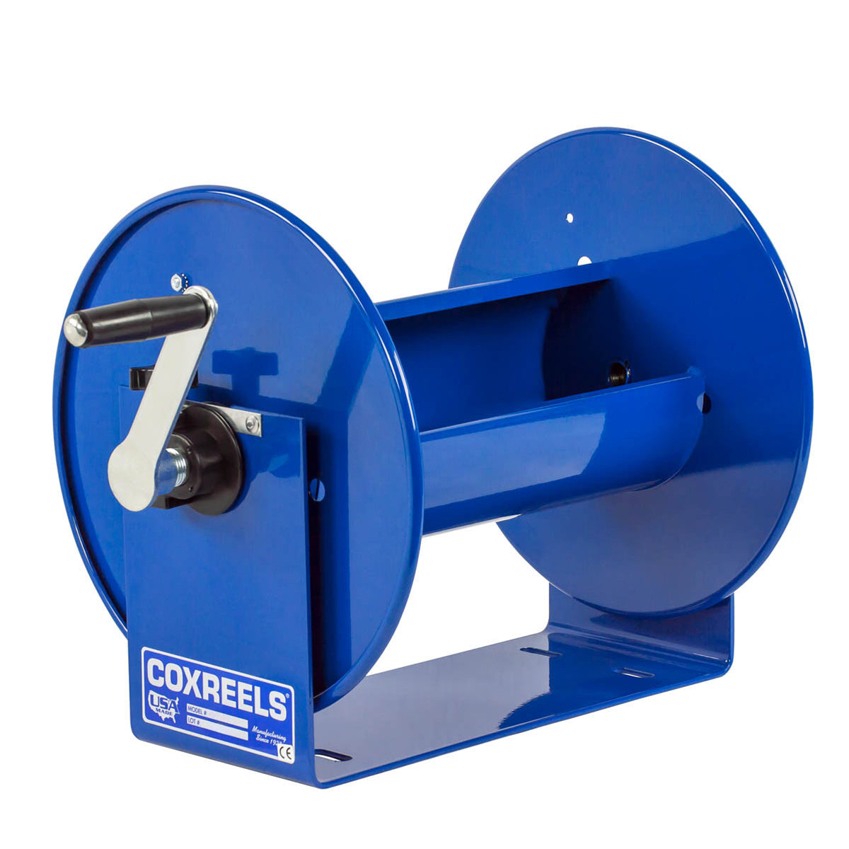 Coxreels 117‑4‑350 100 Series Hand‑Crank Hose Reel Up To 350FT Of 1/2" Air Hose