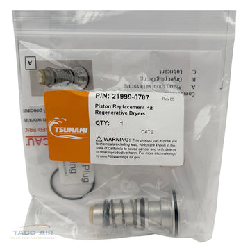 Tsunami 21999-0707 Regenerative Dryer Piston Replacement Service Kit