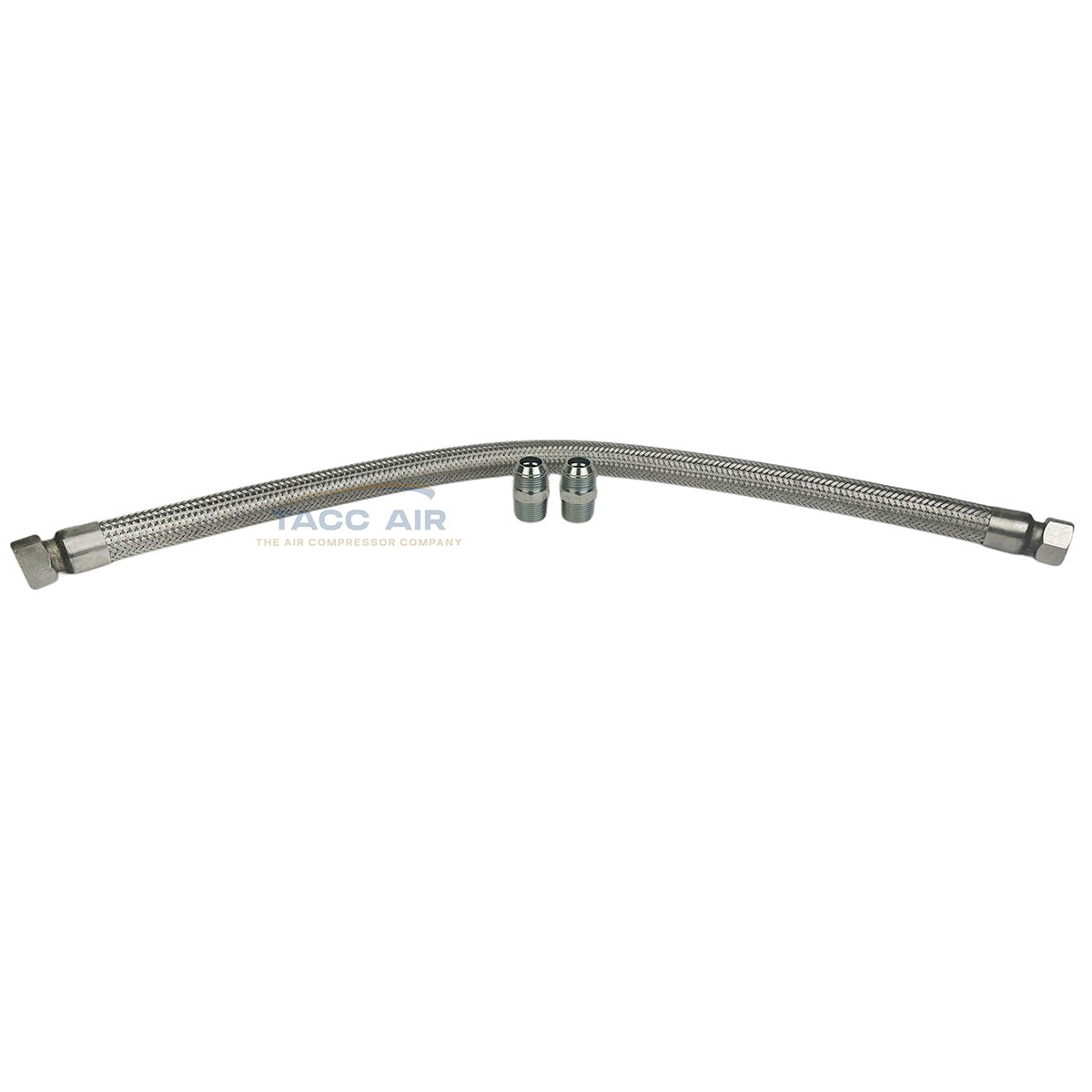 1" x 36" Braided Stainless Steel Flexible Compressed Air Line Flex Hose