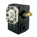 Heavy Duty Pressure Switch Air Compressor Control Valve 95-125 PSI 1 Port 25 amp