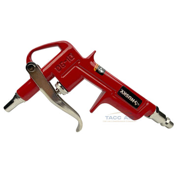 Husky Pistol Grip Blow Gun 6" Metal Body Air Compressor Tool Trigger Cleaner