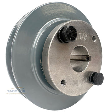 AK41H W/ 7/8" Bore H Bushing 4" Single Groove Pulley A Section V Belt 4L
