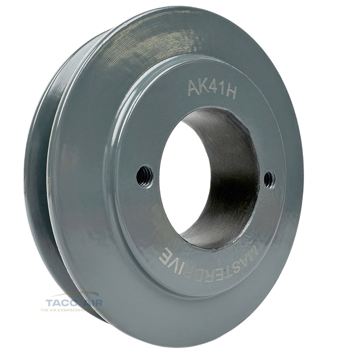 AK41H Cast Iron 4" Single Groove Pulley A Section V Belt 4L For H Bushing