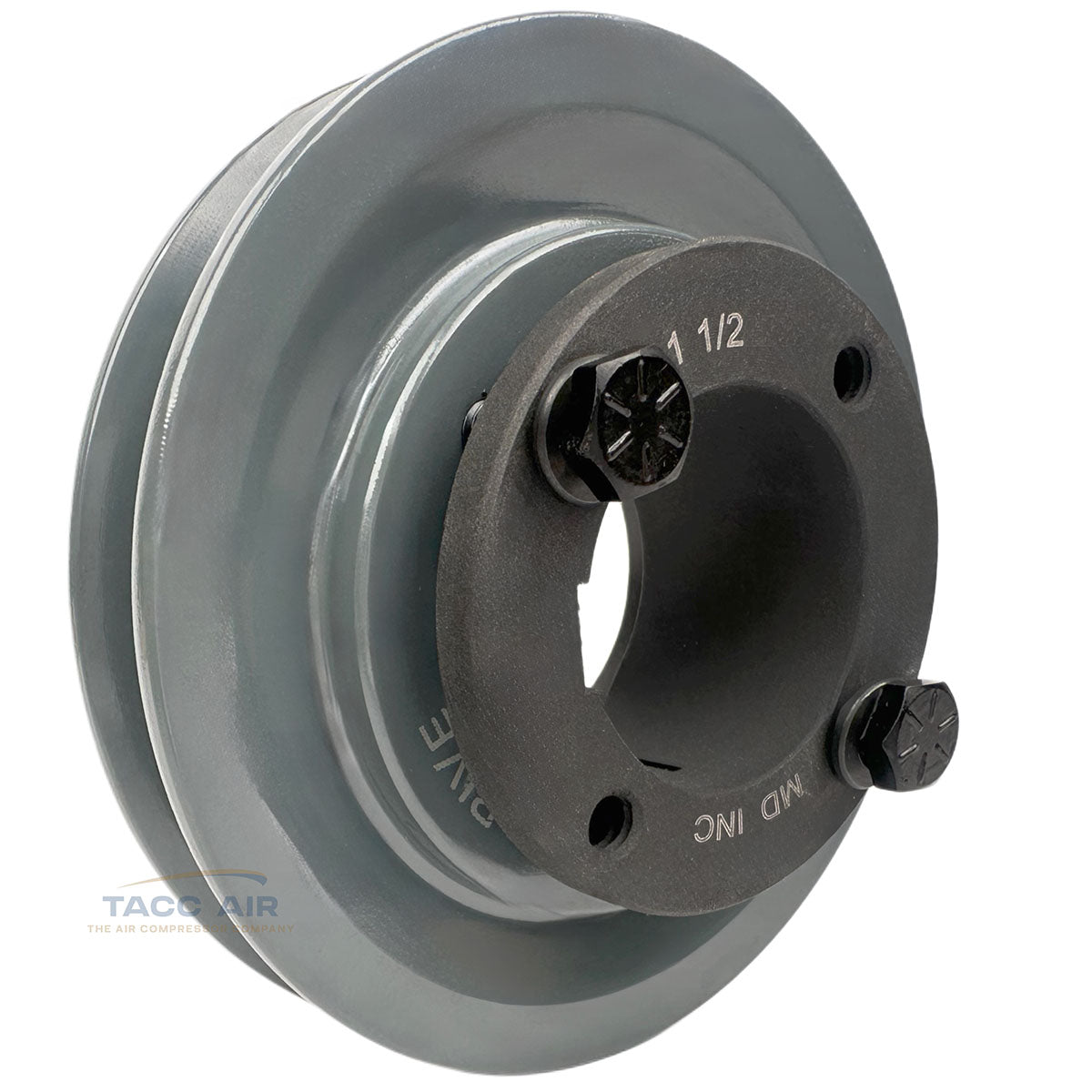 AK44H W/ 1-1/2" Bore H Bushing 4.25" Single Groove Pulley A Section V Belt 4L