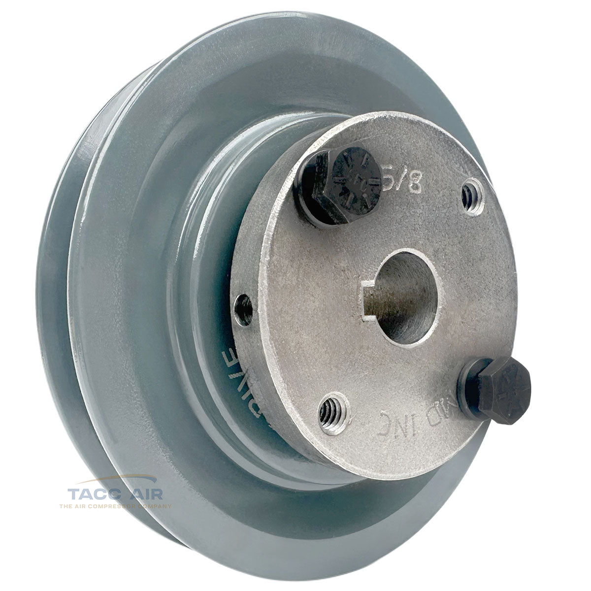 AK44H W/ 5/8" Bore H Bushing 4.25" Single Groove Pulley A Section V Belt 4L