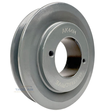 AK44H Cast Iron 4.25" Single Groove Pulley A Section V Belt 4L For H Bushing