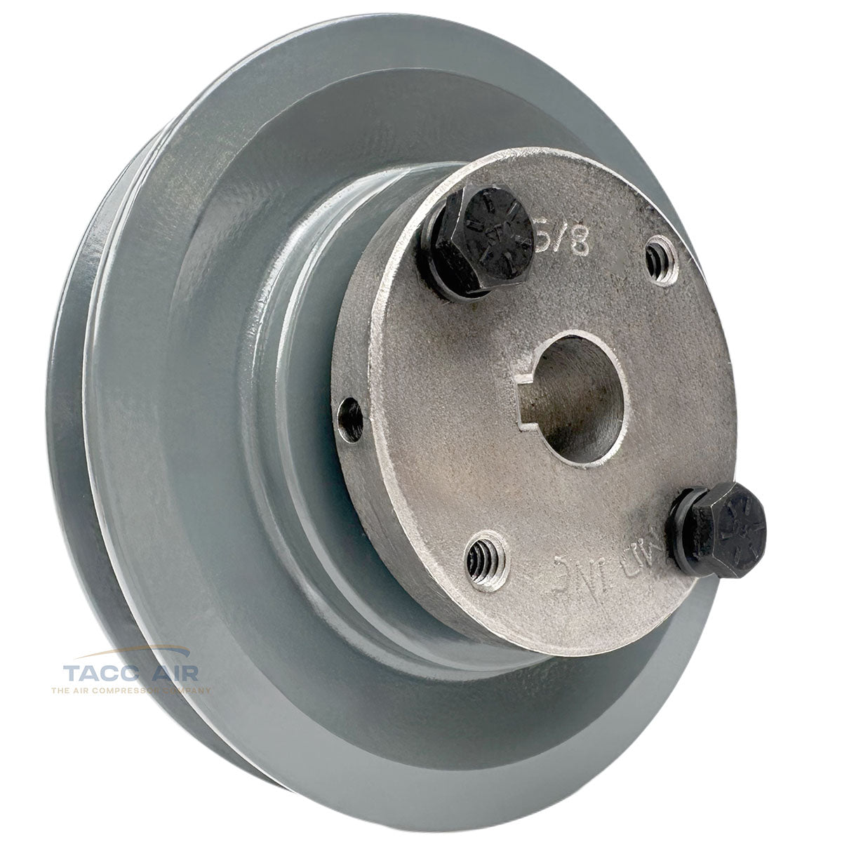 AK46H W/ 5/8" Bore H Bushing 4.5" Single Groove Pulley A Section V Belt 4L