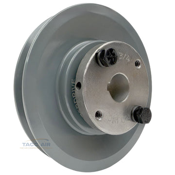 AK51H W/ 3/4" Bore H Bushing 5" Single Groove Pulley A Section V Belt 4L