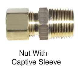 CS68EEE – 3/8" X 3/8" CS Compression X Male Connector