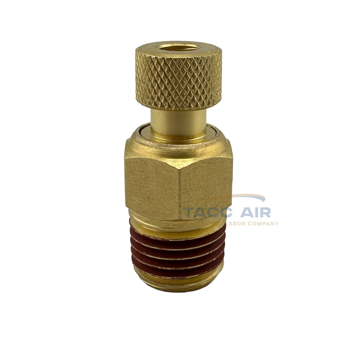 1/4" MNPT Air Compressor Tank Drain Valve Male Easy Twist Petcock