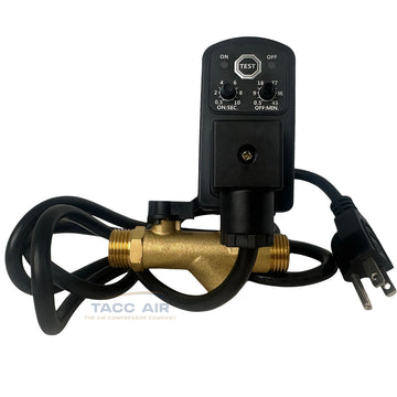 Automatic Electronic Compressor Air Tank Water Moisture Timer Drain Valve
