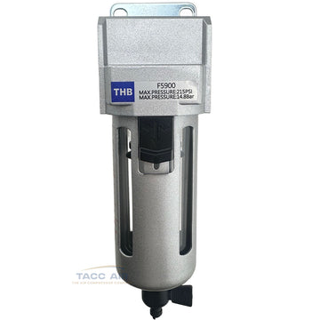 3/8" Compressed Air Compressor In Line Moisture & Water Filter Trap Separator