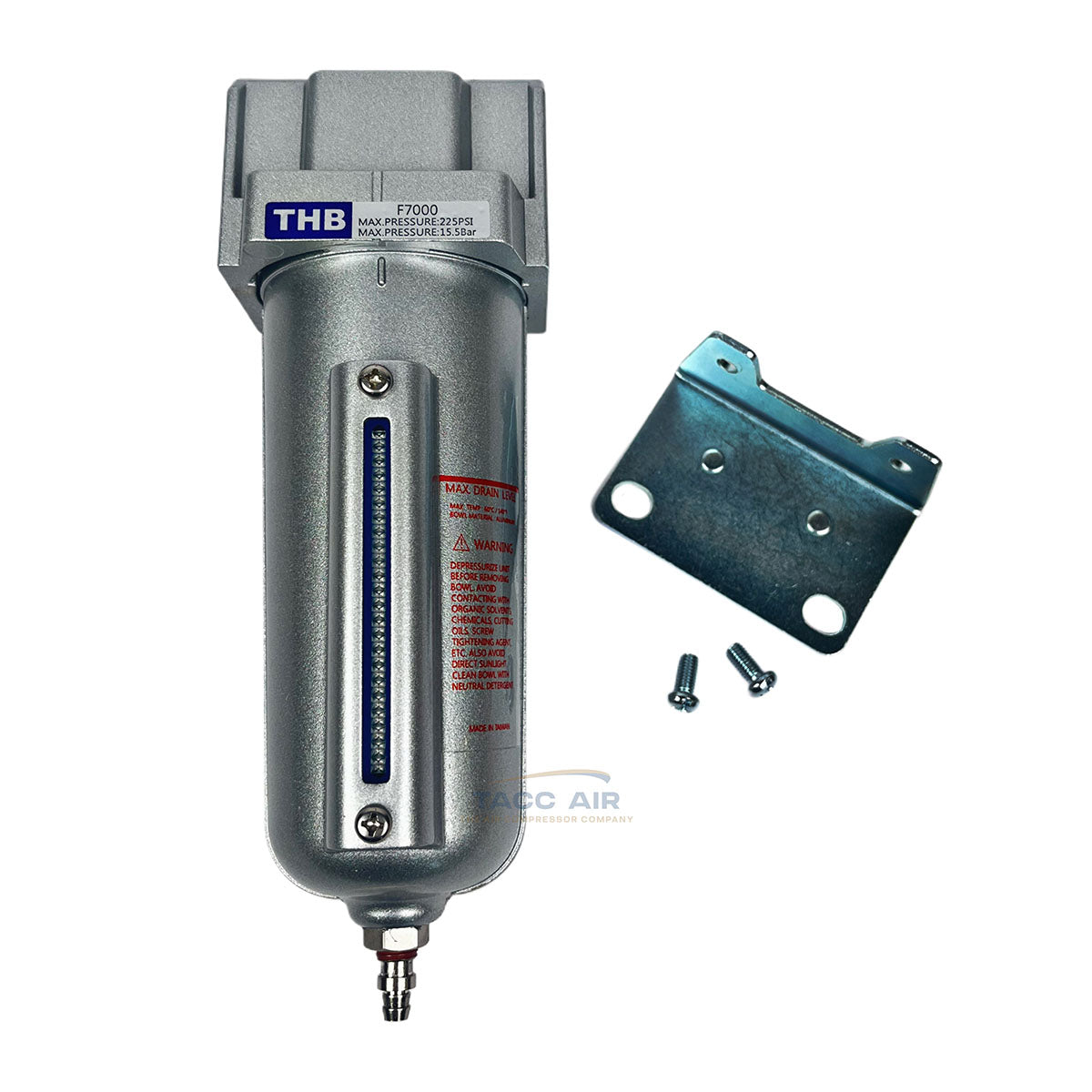 3/4" Compressed Air In Line Moisture / Water Filter Trap For Air Compressor
