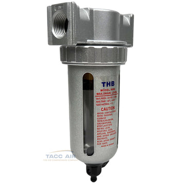 1/2" Compressor / Compressed Air In Line Filter Moisture & Water Trap F804