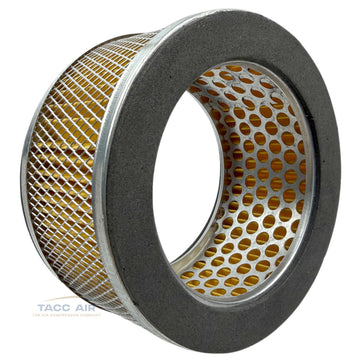 Air Compressor Intake Filter Element 4.25" OD x 2.1" H Paper FE-03