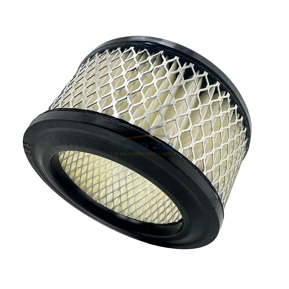 Universal Air Compressor Intake Filter Element 4 3/8" OD 2 5/16" H Replacement