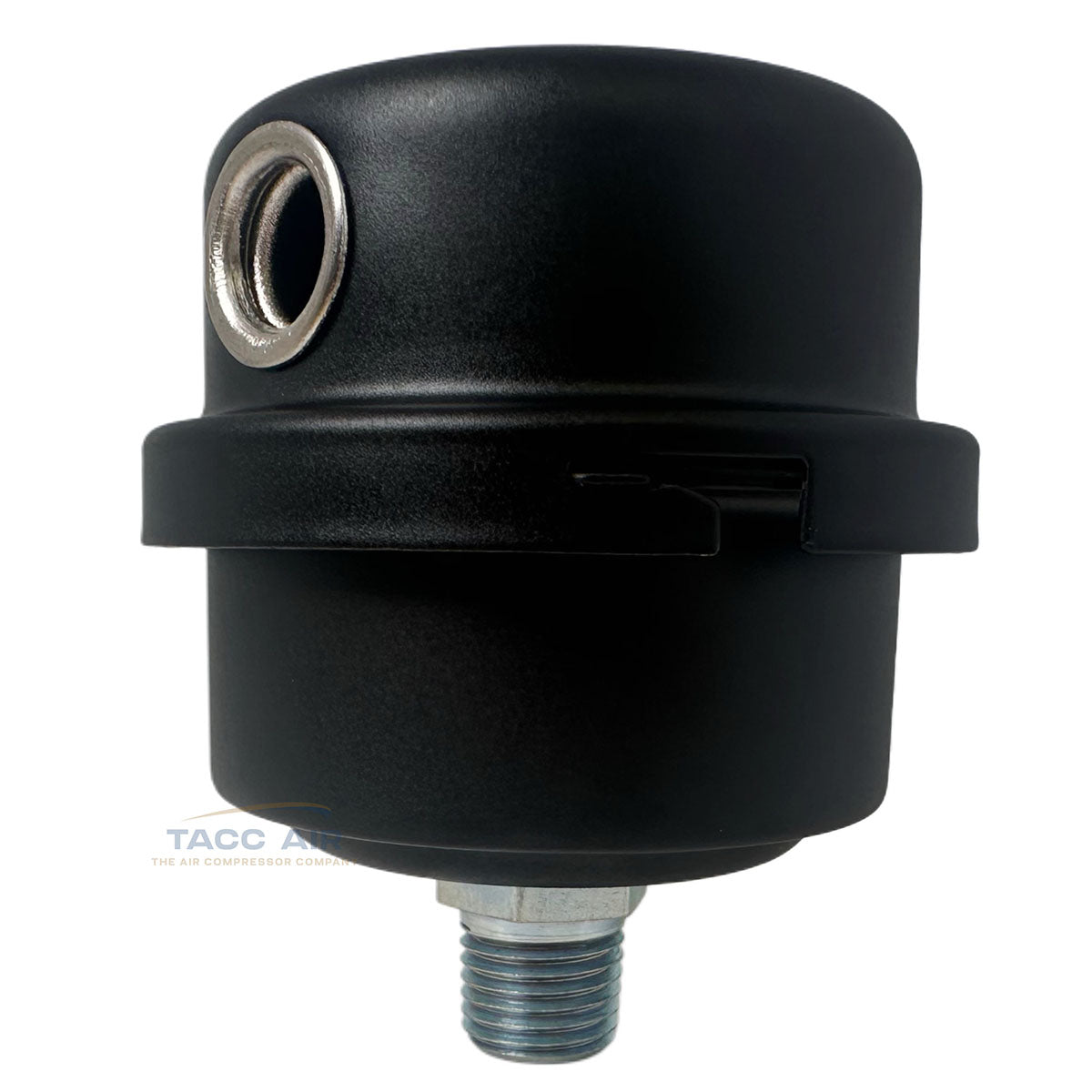 1/4" NPT Air Compressor Intake Filter Silencer Metal Housing Canister USA Made