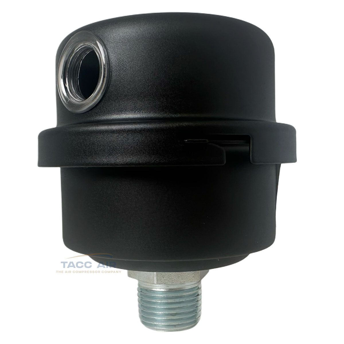 3/8" NPT Air Compressor Intake Filter Silencer Metal Housing Canister USA Made