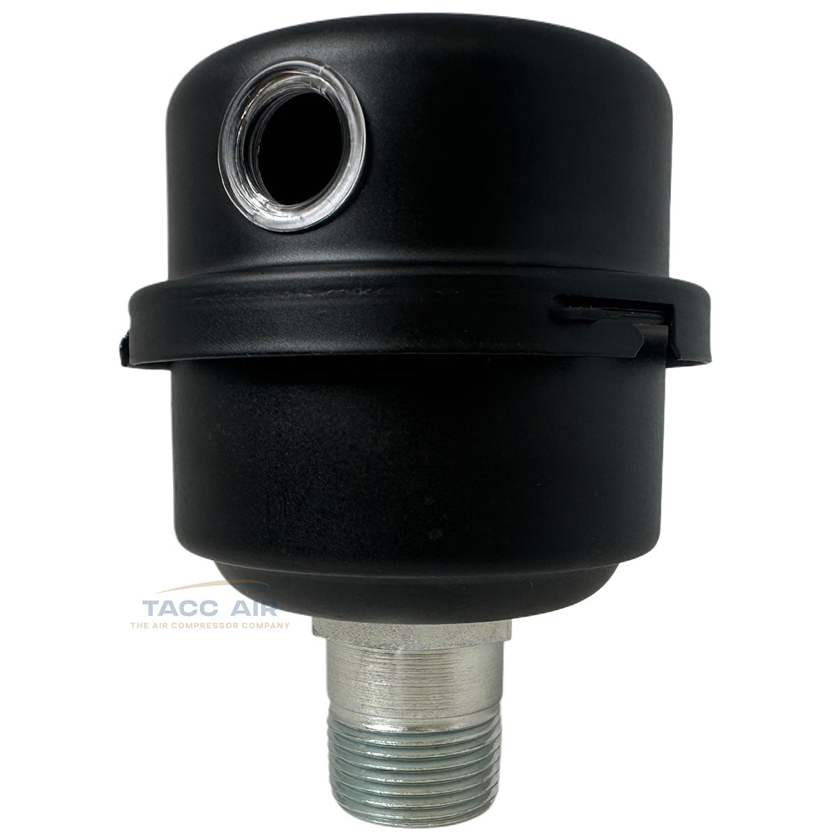 3/4" NPT Air Compressor Intake Filter Silencer Metal Housing Canister USA Made