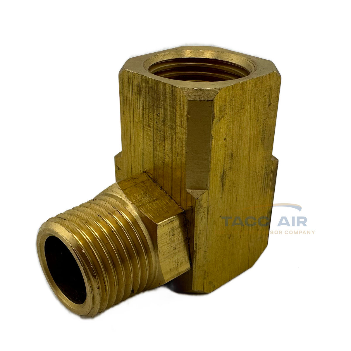 Hose Reel & Air Line Swivel 1/2" FNPT x 1/2" MNPT Brass 90 Degree Elbow