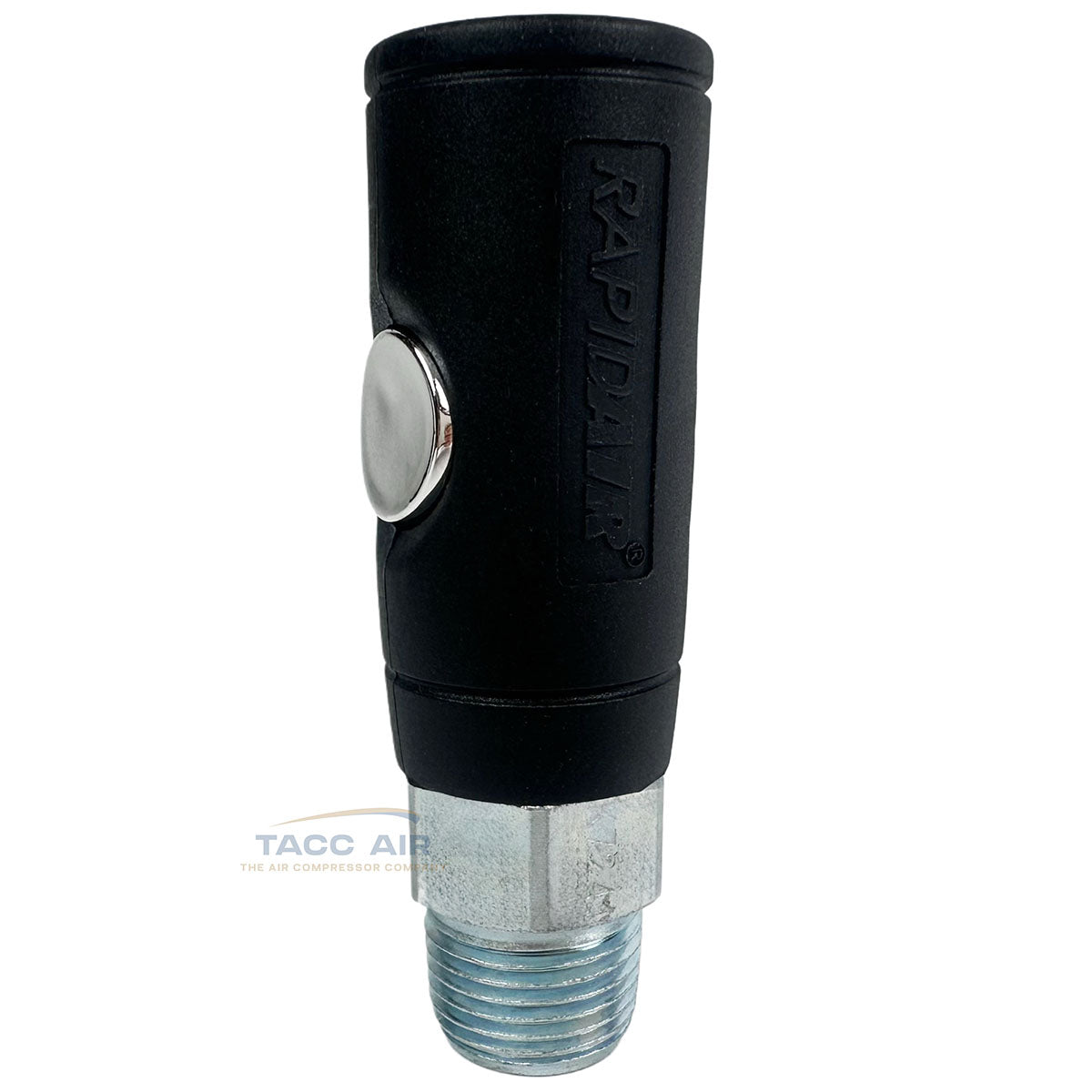 K7241 RapidAir 1/2" Male Automotive / Industrial Style Safety Coupler Push Button