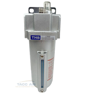 1/2" Compressed Air In Line Oiler Lubricator Air Compressor Pneumatic Tools