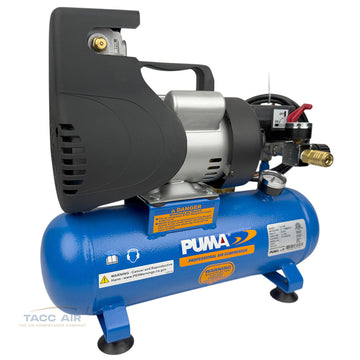 LA-5706 Puma 1.5 HP Air Compressor Portable Carry Type Oilless Direct Drive
