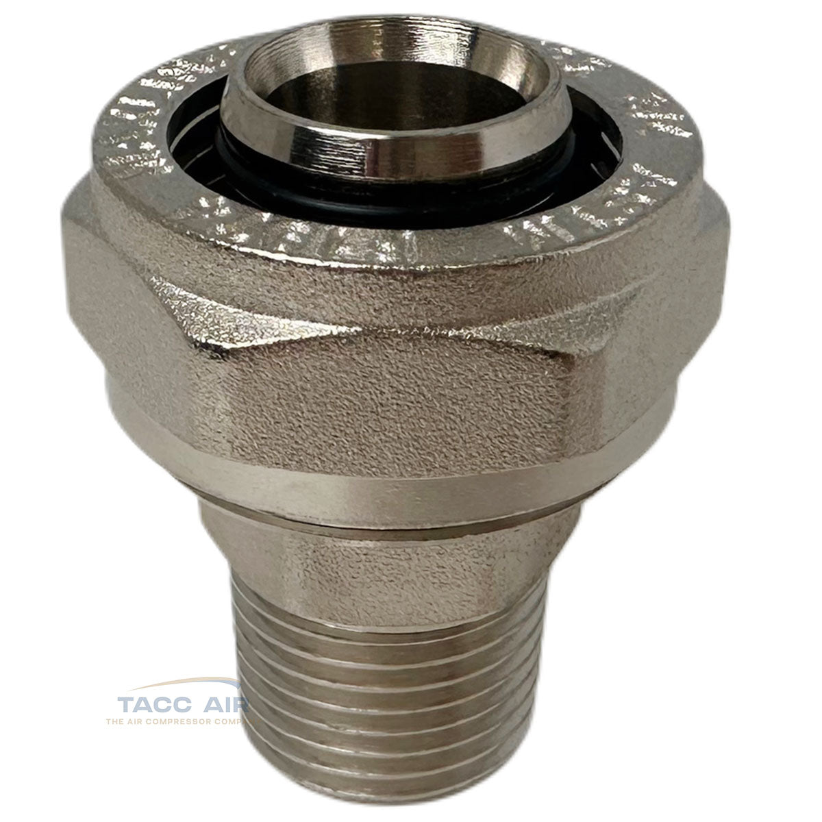 MaxLine Air Piping System M8005 3/4" Tubing x 1/2" Male NPT Straight Adapter Fitting