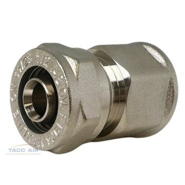 Maxline System M8006 1/2" Tubing x 1/2" Female NPT Thread Straight Fitting