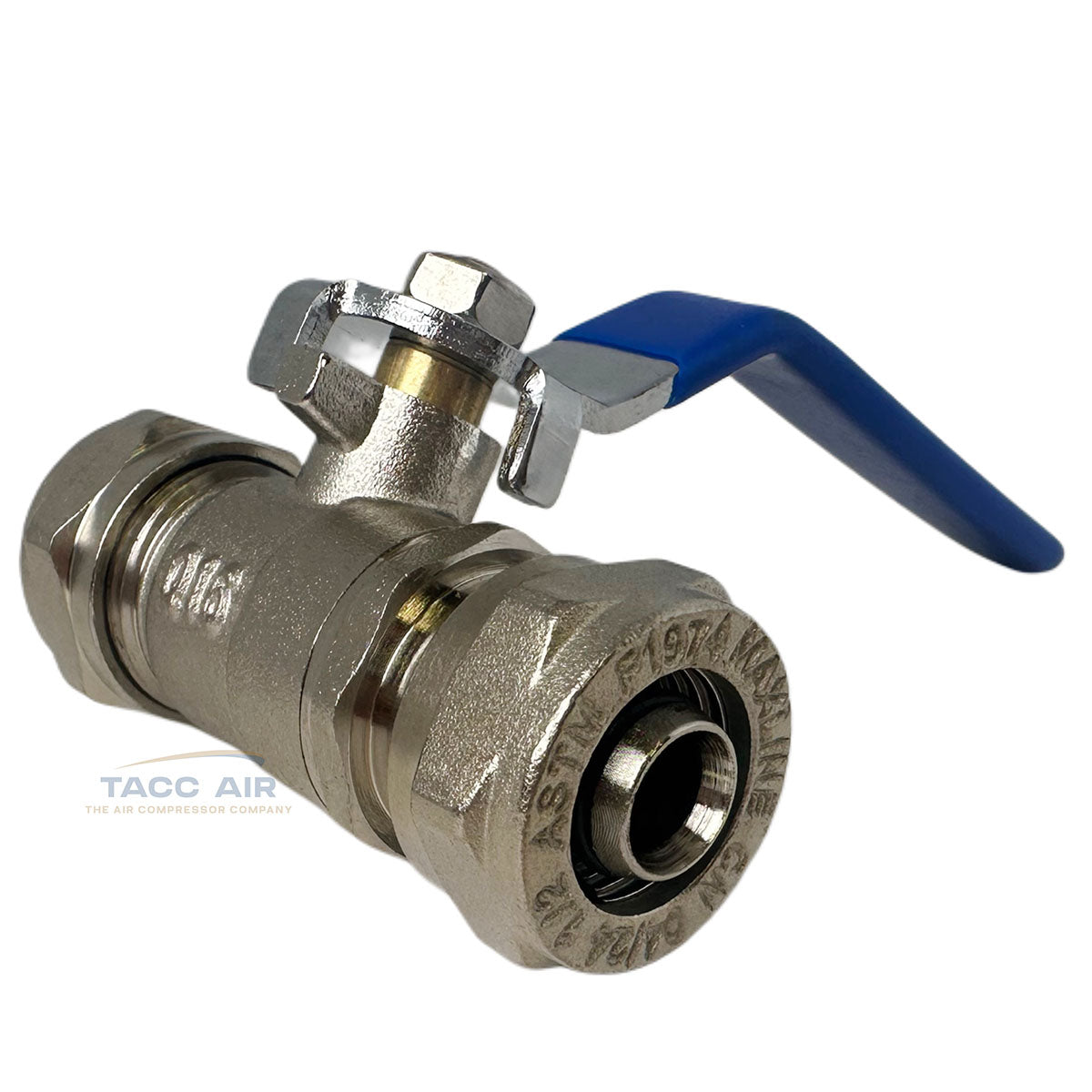 RapidAir MaxLine Air Tubing M8038 1/2" Piping In Line Shutoff Ball Valve
