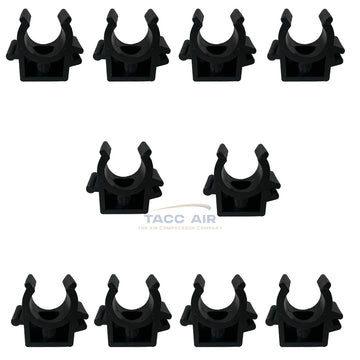 M8064 RapidAir MaxLine 1/2" Compressed Air Tubing Piping Mounting Clips 10 Pack