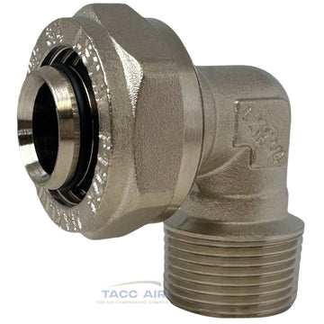 M8088 Maxline 90 Degree Elbow Fitting 3/4" Tubing x 3/4" MNPT Compressed Air