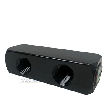 2 Or 4 Way Air Hose Splitter Manifold Distribution Block Bar 1/4" NPT Ports