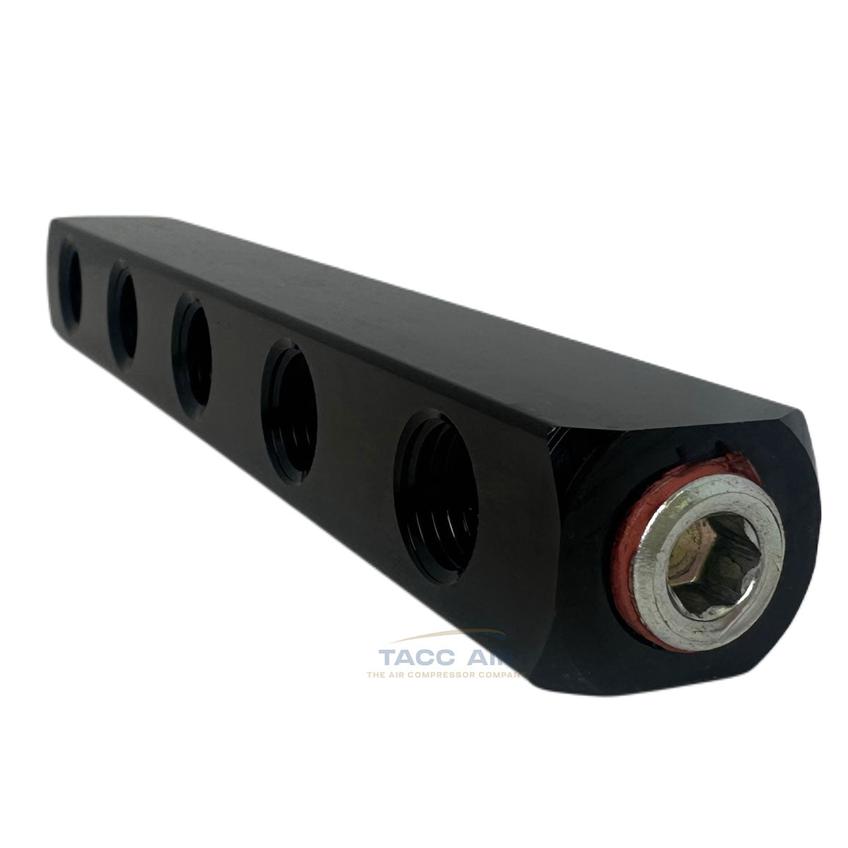 5, 6 Or 7 Way Air Hose Splitter Manifold Distribution Block Bar 1/4