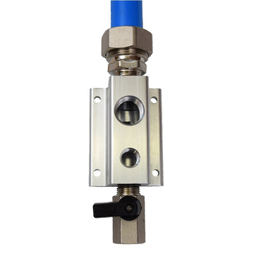 M7510-2 RapidAir 3/4" Maxline Tubing Dual Port Outlet Kit
