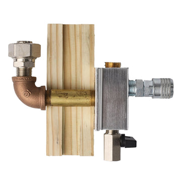 M7510W RapidAir 3/4" Maxline Outside or Thru Wall Outlet Kit