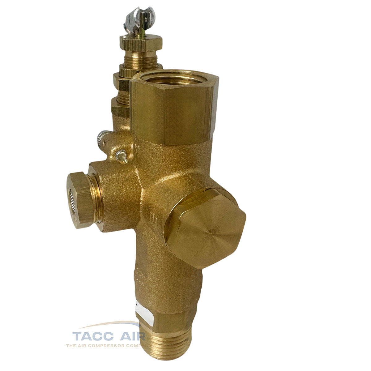 Conrader Kombi-Ventil-Set – 1/2 Kompressions-Eingang Für Kupferrohr, Pilot -Entlüftungs-Rückschlagventil + Drosselklappenkabel Für 6,5 PS Gas-Kompressoren (140-175 PSI Conrader Kombi-Ventil-Set – 1/2 Kompressions-Eingang Für Kupferrohr, Pilot -Entlüftungs-Rückschlagventil + Drosselklappenkabel Für 6,5 PS Gas-Kompressoren (140-175 PSI