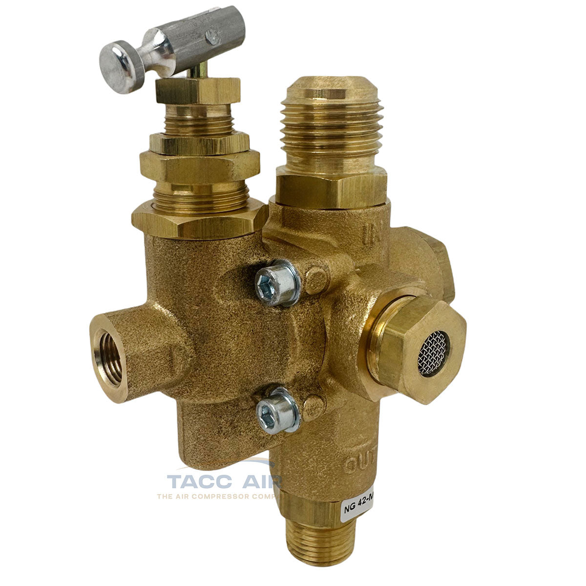 Hitachi Pilot Unloader Check Valve Combo For Gas Compressors 885426 EC2510E 110-140 PSI