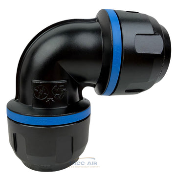 Prevost 2" PPS1 9C50 Aluminum Elbow Union For PPS Compressed Air Piping System