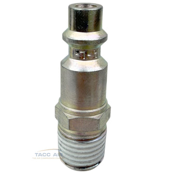 Prevost IRP066251 1/4" Male NPT Air Coupler Plug Steel Industrial Style